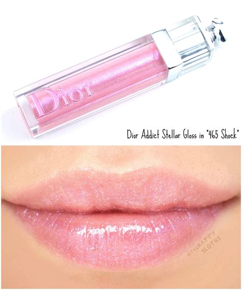 dior lip gloss shock